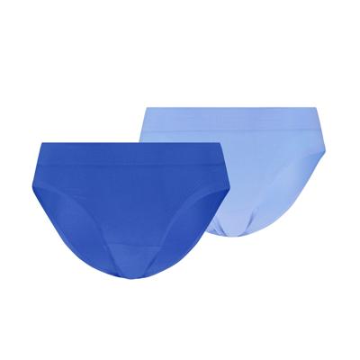 Puma Dames Sport Briefs 3D Knit 2-pack Blauw-S