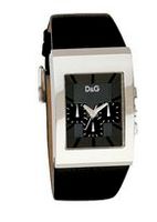 Horlogeband Dolce & Gabbana 3719740263 Leder Zwart - thumbnail