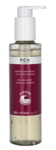 REN Moroccan Rose Otto Body Wash 200ml Douche & bad