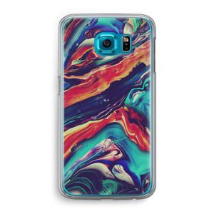 Chameleon Sun: Samsung Galaxy S6 Transparant Hoesje