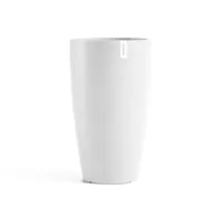 Pot stockholm high h60cm puur wit