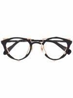 MASAHIROMARUYAMA lunettes de vue MM-0045 à monture ronde - Noir