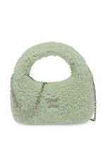 Miu Miu mini sac porté épaule Wander en peau lainée - Vert - thumbnail