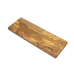 Olijfhouten plank rechthoekig 35 cm dikte 1,5 cm