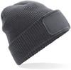 Beechfield CB440 Thinsulate™ Patch Beanie - Graphite Grey - One Size