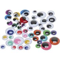 Creativ Company Wiebelogen, afm 9,5-19 mm, 4 eenh., 500 stuk/ 1 doos
