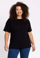 Yoek T-shirt wijd | Zwart | Maat 58/60