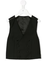 Dolce & Gabbana Kids veston de tailleur - Noir