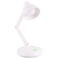 Benson Tafellamp/bureaulampje - LED - metaal - wit - 34 cm - buigbaar - hoog model
