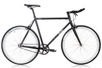 Quella Nero Wit Fixie Fiets