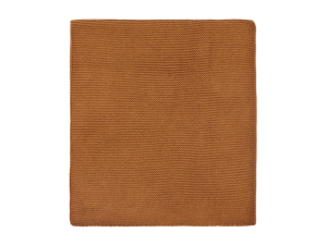 Deken Wieg 75x100cm Basic Knit - Caramel