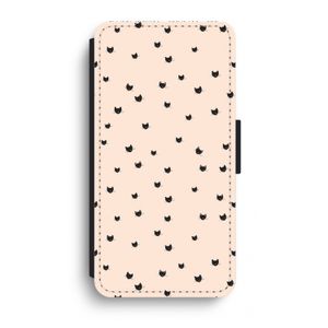 Kleine kattenkopjes: iPhone XR Flip Hoesje
