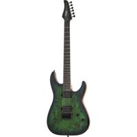 Schecter C-6 Pro Aqua Burst elektrische gitaar