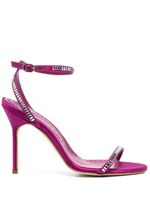 Manolo Blahnik sandales Crinastra 105 mm à brides - Rose