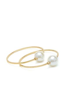 Oscar de la Renta Twee armbanden met parels - Goud