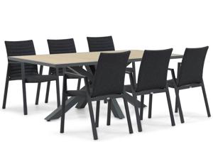 Osmen Joliet/Palermo 215 cm dining tuinset 7-delig