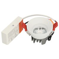 BM100-13 Rond vast verdikte rand Wit