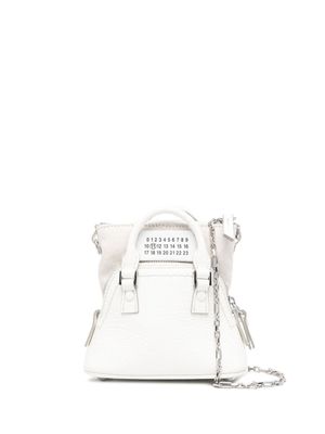 Maison Margiela sac cabas 5AC Classique Baby - Blanc