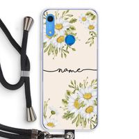 Daisies: Huawei Y6s Transparant Hoesje met koord
