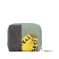Hi-di-hi Portemonnee Little Magpie Licht Groen/Donker Grijs - PRE ORDER: LEVERBAAR VANAF SEPTEMBER 2025