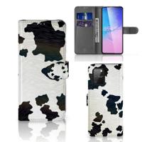 Samsung S10 Lite | Telefoonhoesje | Met pasjeshouder | Koeienvlekken