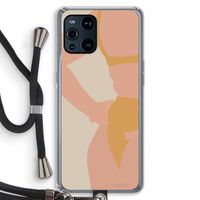 Bikini body: Oppo Find X3 Pro Transparant Hoesje met koord