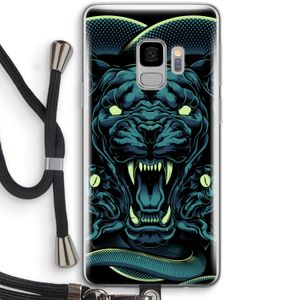 Cougar and Vipers: Samsung Galaxy S9 Transparant Hoesje met koord