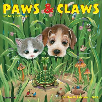 Paws and Claws by Gary Patterson Kalender 2026 Mini