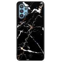 Samsung Galaxy A32 5G hoesje - Marmer zwart