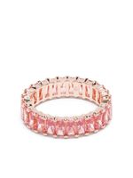 Swarovski bague Matrix sertie de cristaux - Rose