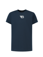 Ballin T-shirt met logo - Navy blauw