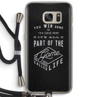 Life: Samsung Galaxy S7 Transparant Hoesje met koord