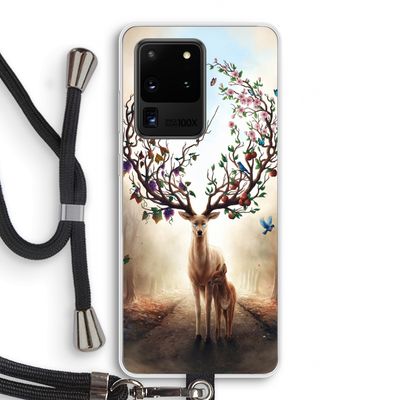Seasons Change: Samsung Galaxy S20 Ultra Transparant Hoesje met koord