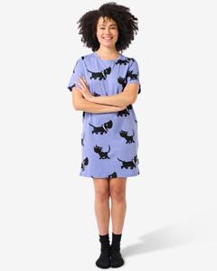 HEMA Takkie Damesnachthemd Blauw (blauw)