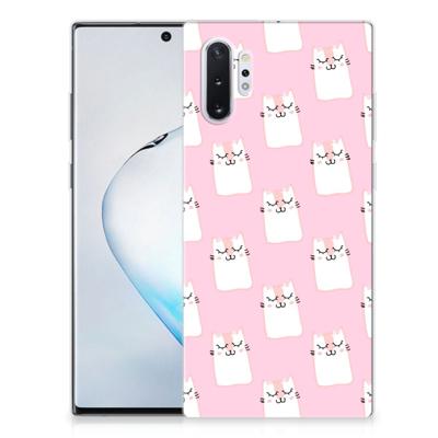 Samsung Galaxy Note 10 Plus | TPU Hoesje | Sleeping Cats