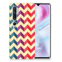 Xiaomi Mi Note 10 Pro | TPU bumper | Zigzag Multi Color