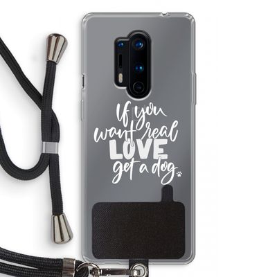 Partner in crime: OnePlus 8 Pro Transparant Hoesje met koord