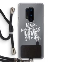 Partner in crime: OnePlus 8 Pro Transparant Hoesje met koord