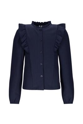 B.Nosy winter blouse meisjes - navy blauw - Beau