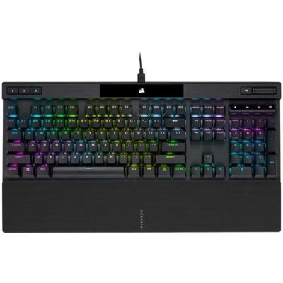 Gamertoetsenbord - Azerty - Corsair - K70 RGB Pro - Mechanics - PBT Double Shot Pro - Cherry MX Red - Black - (Ch -9109410 -FR)