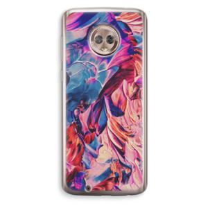 Pink Orchard: Motorola Moto G6 Transparant Hoesje