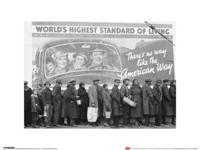 Kunstdruk Time Life World&apos;s Highest Standard of Living 30x40cm