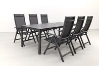 Kettler Cubic/Easy 220 cm. tuin set - 7-delig verstelbaar