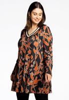 Yoek Tuniek wide bottom AUTUMN | Zwart | Maat 50/52