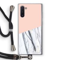 A touch of peach: Samsung Galaxy Note 10 Transparant Hoesje met koord