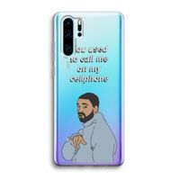Hotline bling: Huawei P30 Pro Transparant Hoesje