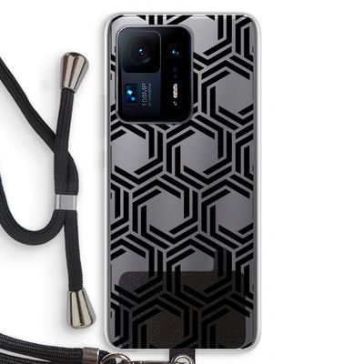 Geometrisch patroon: Xiaomi Mi Mix 4 Transparant Hoesje met koord