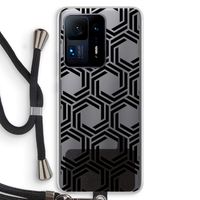 Geometrisch patroon: Xiaomi Mi Mix 4 Transparant Hoesje met koord