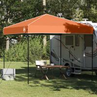Luifeltent Oranje 250 x 250 x 227 / 236 / 245 cm Oxford stof Luifeltent Oranje 250 x 250 x 227 / 236 / 245 cm Oxford stof