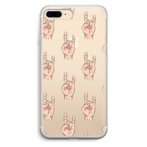 Rock: iPhone 7 Plus Transparant Hoesje